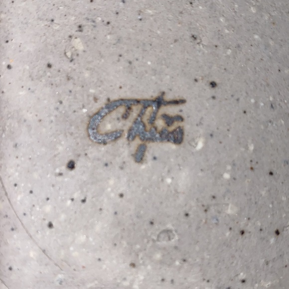 Vintage Chris Stender Pottery San Antonio Southwestern Hand Thrown Plate (ALX) - Picture 3 of 6